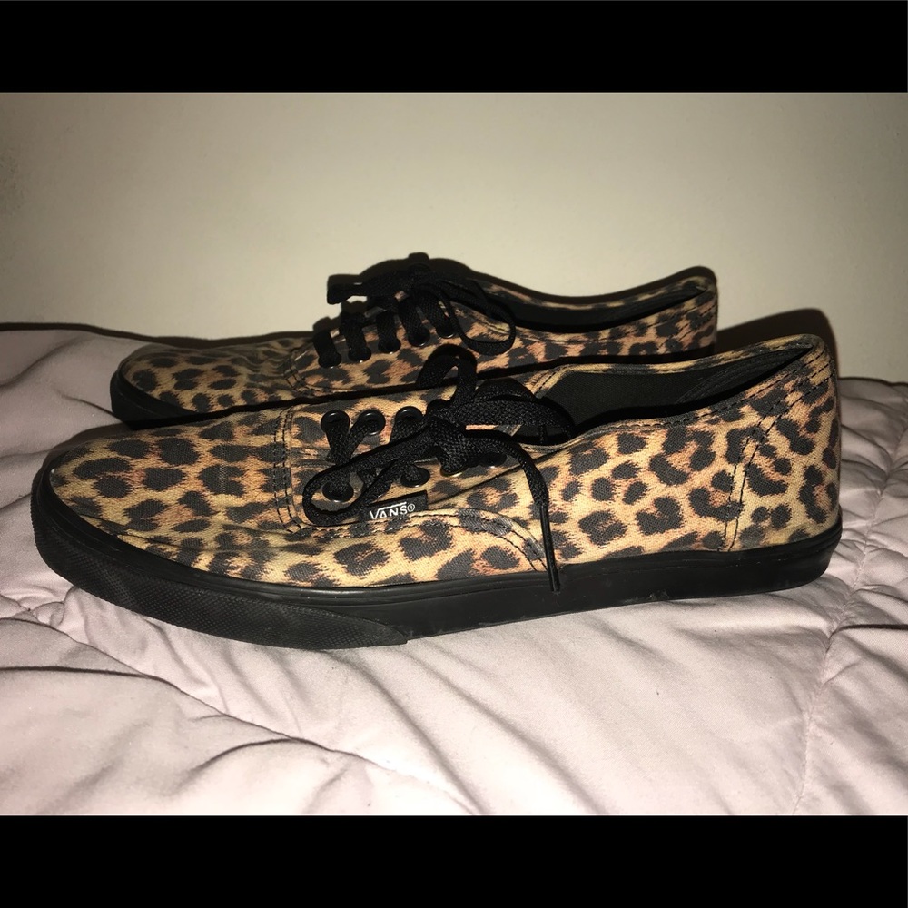 Leopard Print VANS